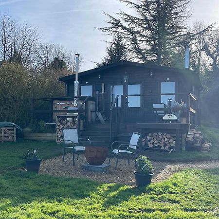 Cosy Cabin In Annie'S Meadow West Meon Esterno foto